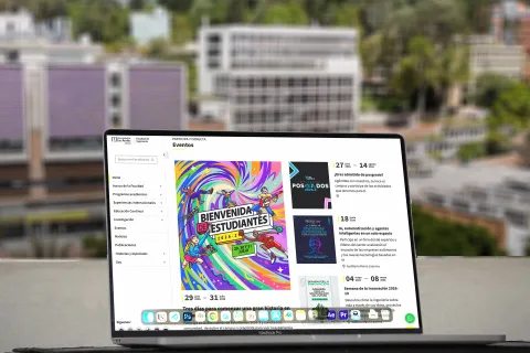 Screen Mock Uniandes Ingenieria