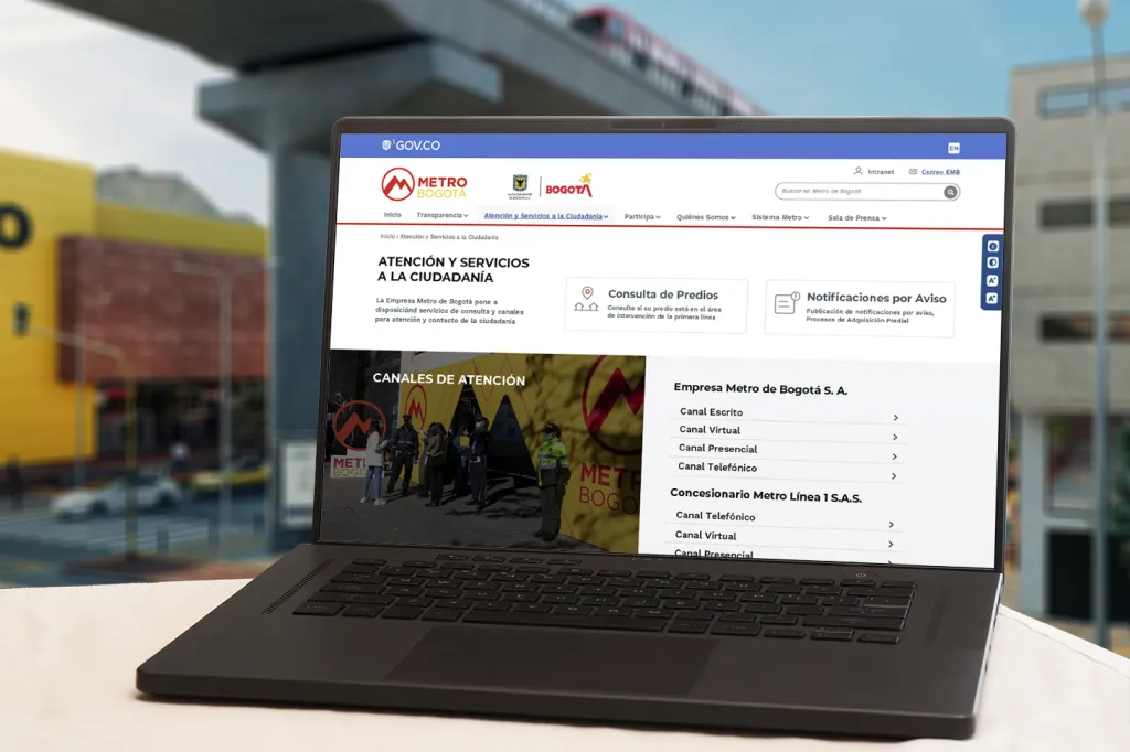 Mockup-EMB website