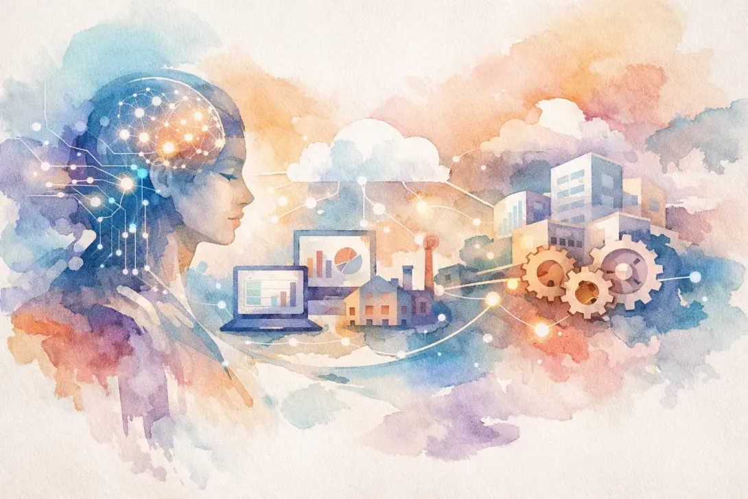 Agentes IA conectados a ERP con control operativo