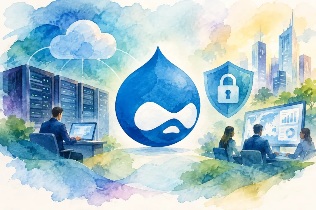 Drupal empresarial para plataformas críticas