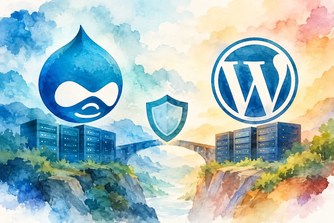 Drupal versus WordPress para plataformas críticas