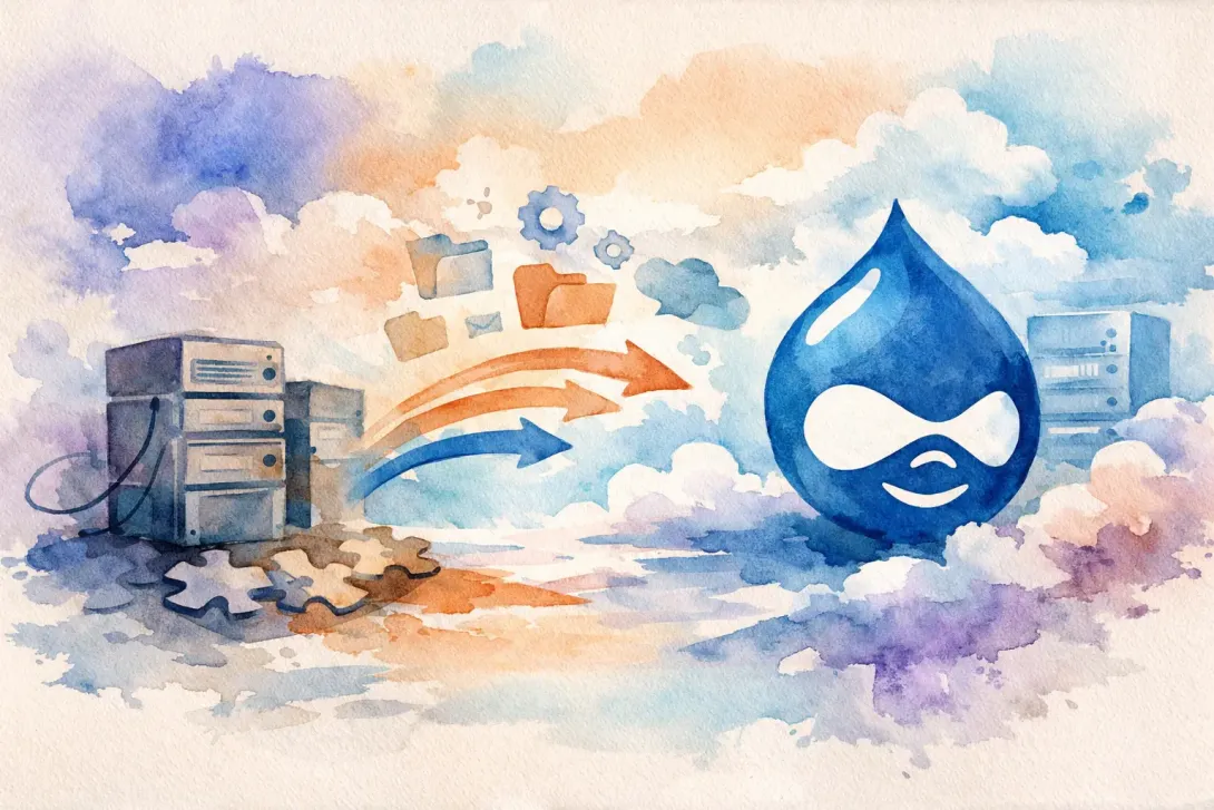 Errores en una migración Drupal compleja