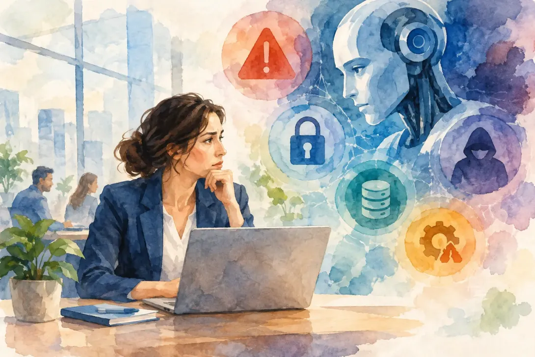 Riesgos de la inteligencia artificial en empresas